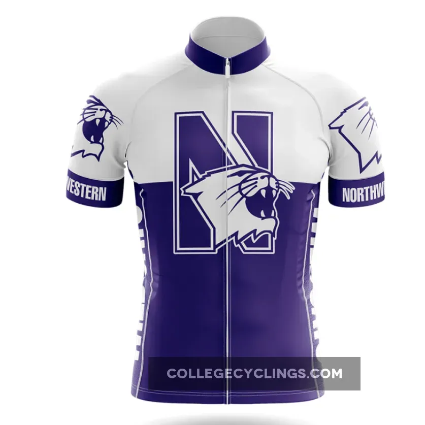 Northwestern University V2 - Men's Cycling / Jersey Only