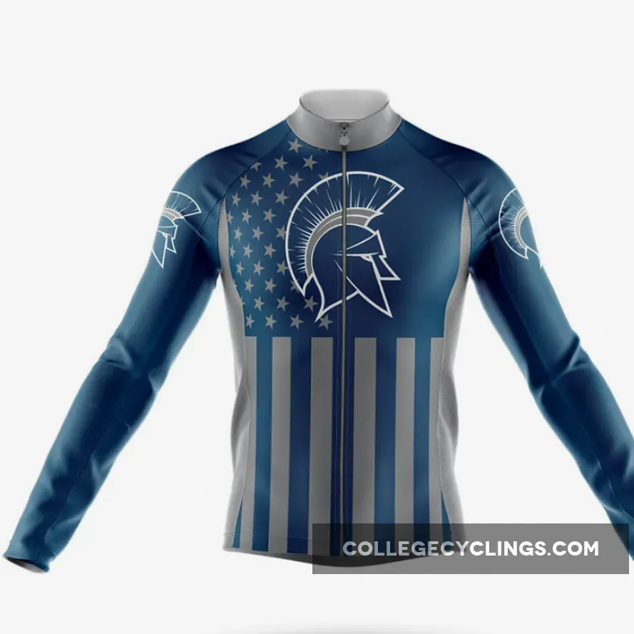 Case Western Reserve University USA Long Sleeve Cycling Jersey