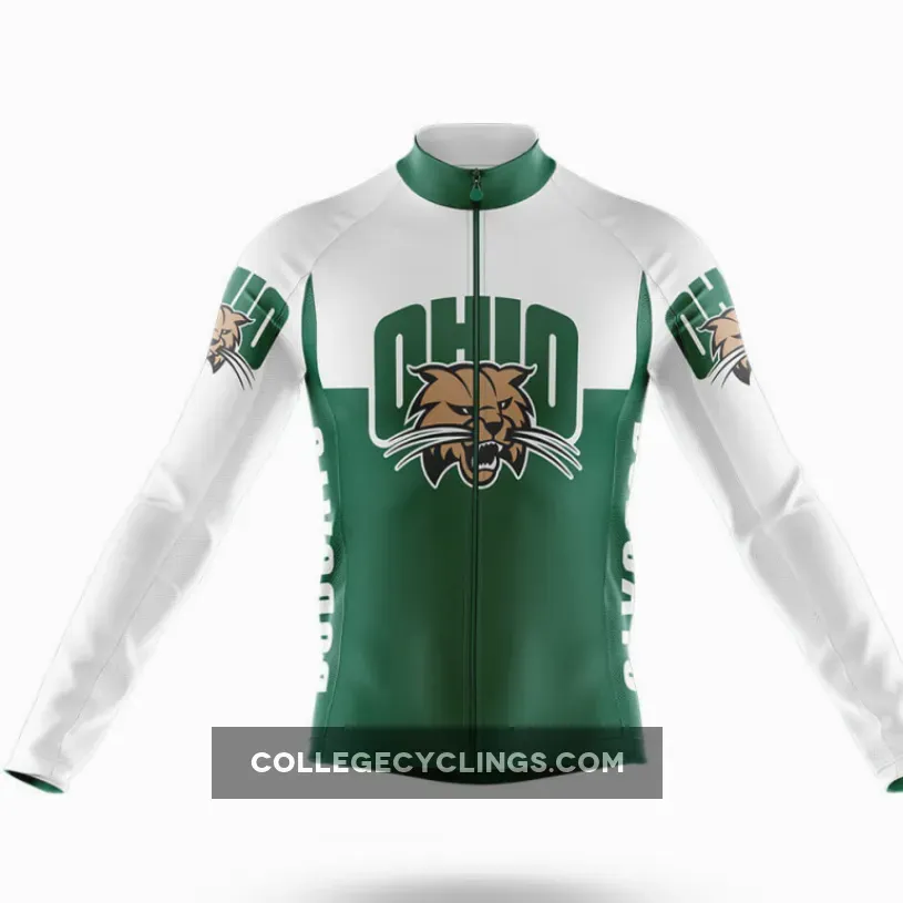 Ohio University V2 Long Sleeve Cycling Jersey Only For Sale