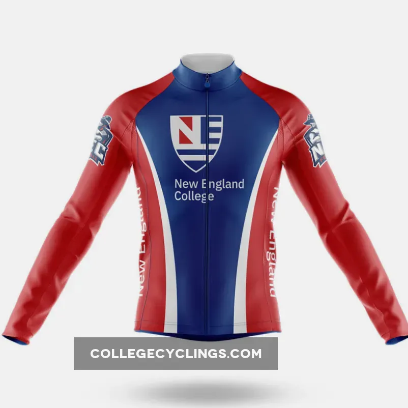 New England College Long Sleeve Cycling Jersey Only