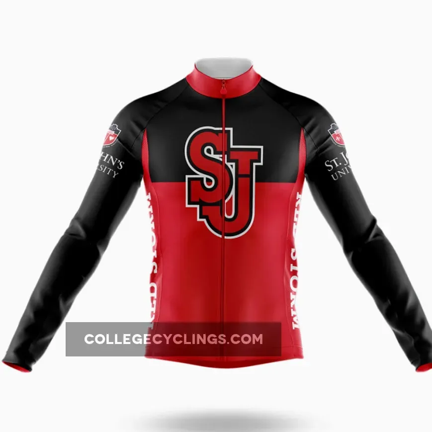 St. Johns Uni St. John's University V2 Cycling Kit - Long Sleeve Jersey