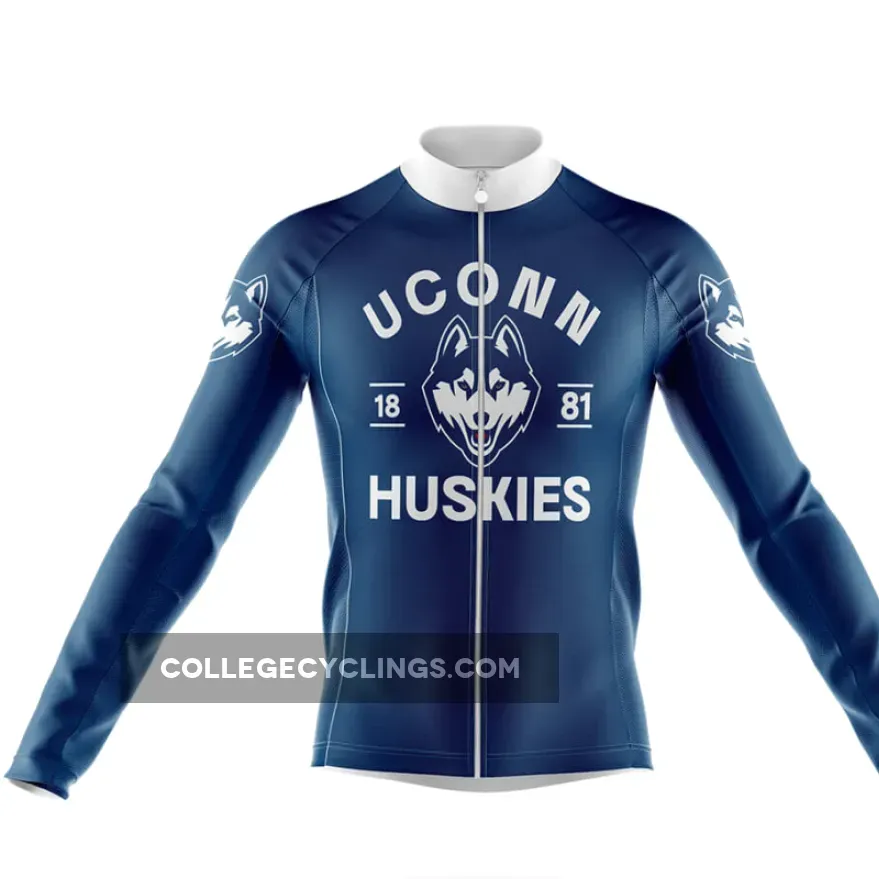 University of Connecticut 1881 Long Sleeve Cycling Jersey