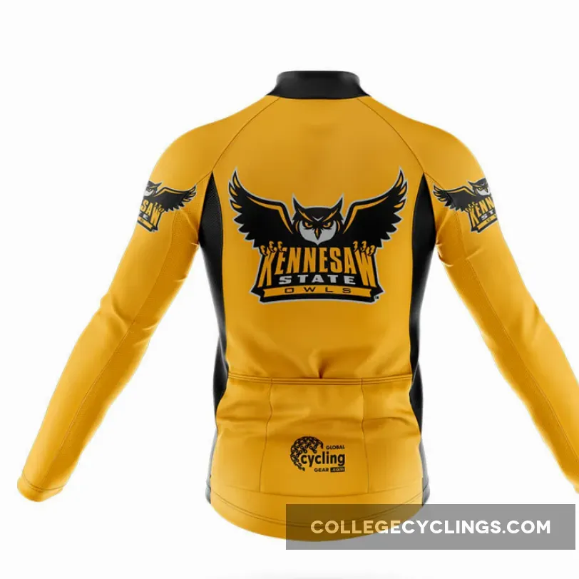 KSU Owls Long Sleeve Cycling Jersey For Sale KSU Owls Long Sleeve Cycling Jersey For Sale