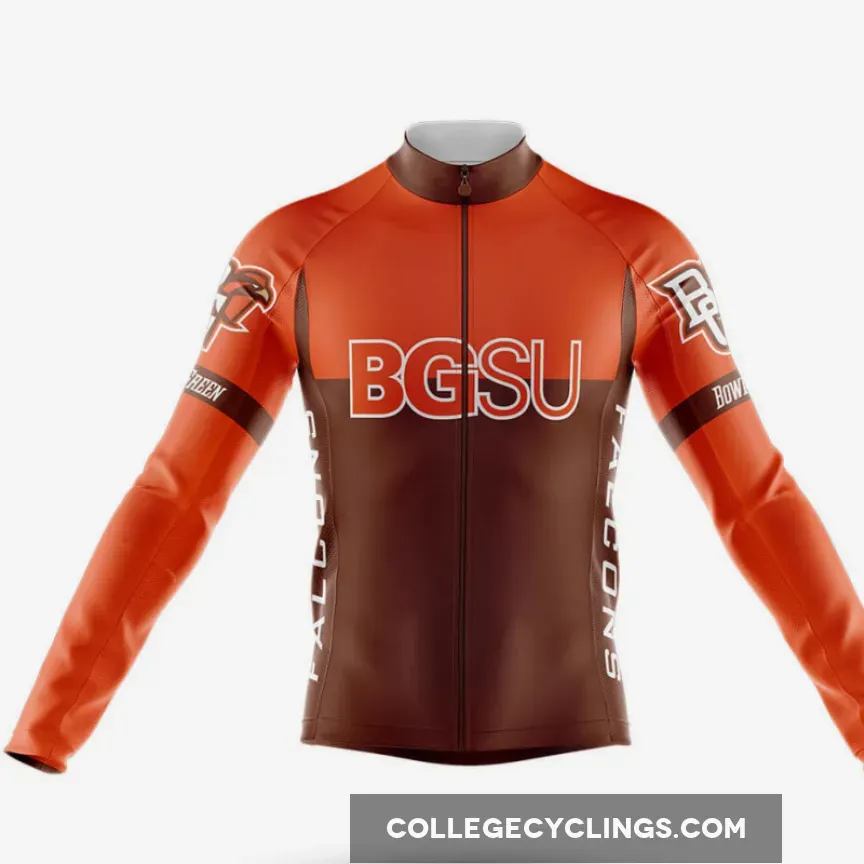 Bowling Green State University V2 Long Sleeve Cycling Jersey Only