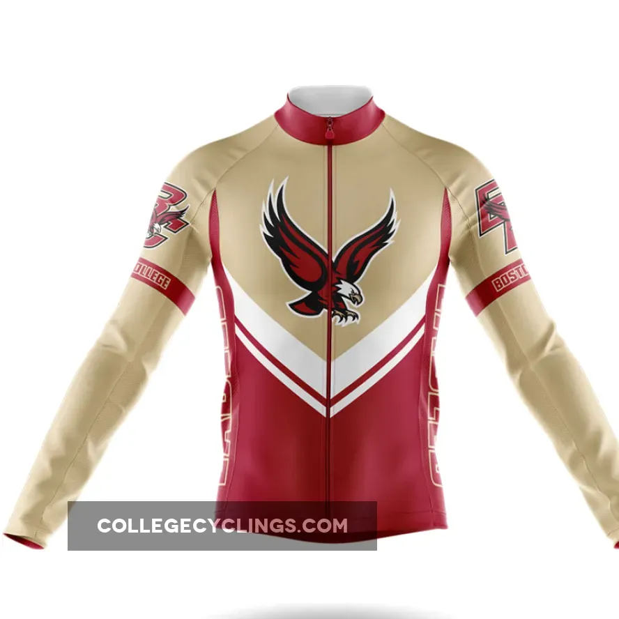 Boston College Long Sleeve Cycling Jersey Ver.3 For Sale