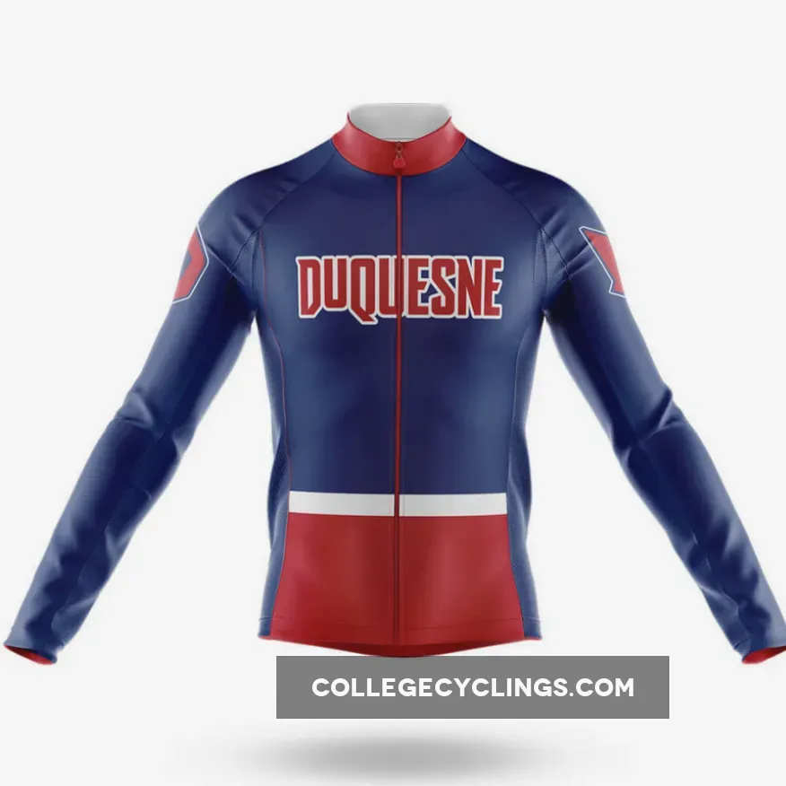Duquesne Dukes Long Sleeve Cycling Jersey Restock