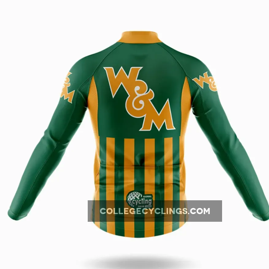 College of William & Mary USA Long Sleeve Cycling Jersey College of William & Mary USA Long Sleeve Cycling Jersey