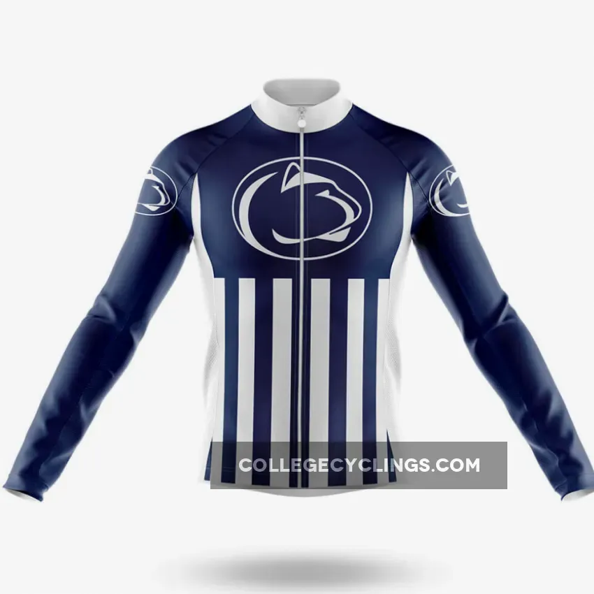 Pennsylvania State University USA Long Sleeve Cycling Jersey Only
