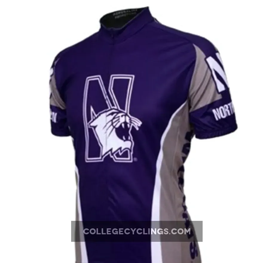 NU Northwestern University WildCats Cycling Jersey Outlet