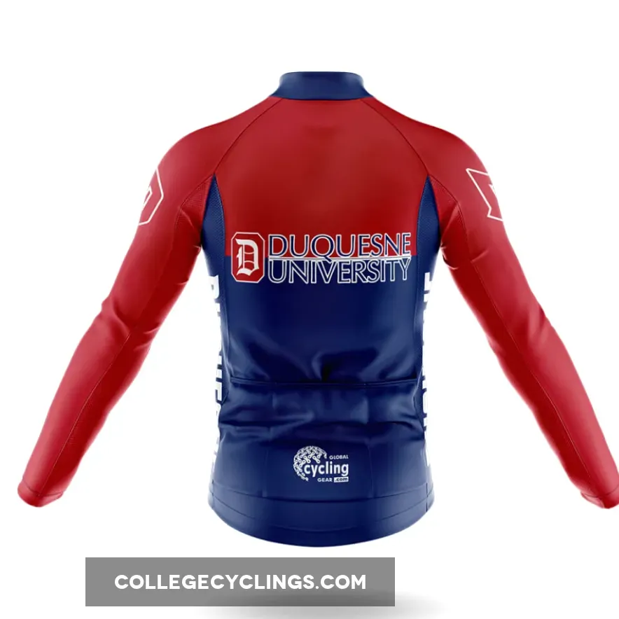 Duquesne University Long Sleeve Cycling Jersey Ver.2 Duquesne University Long Sleeve Cycling Jersey Ver.2