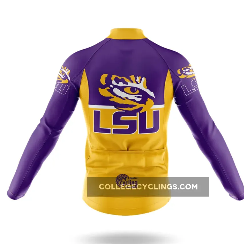 Where To Buy LSU Tigers Eye Long Sleeve Cycling Jersey Where To Buy LSU Tigers Eye Long Sleeve Cycling Jersey