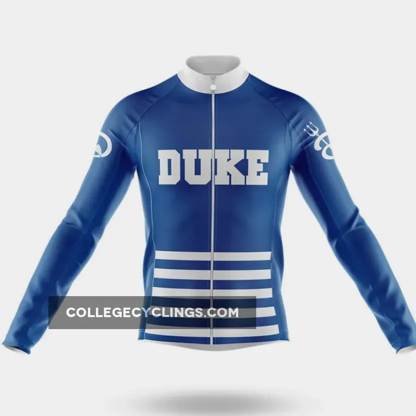 Blue Devils Long Sleeve Cycling Jersey Only New Releases