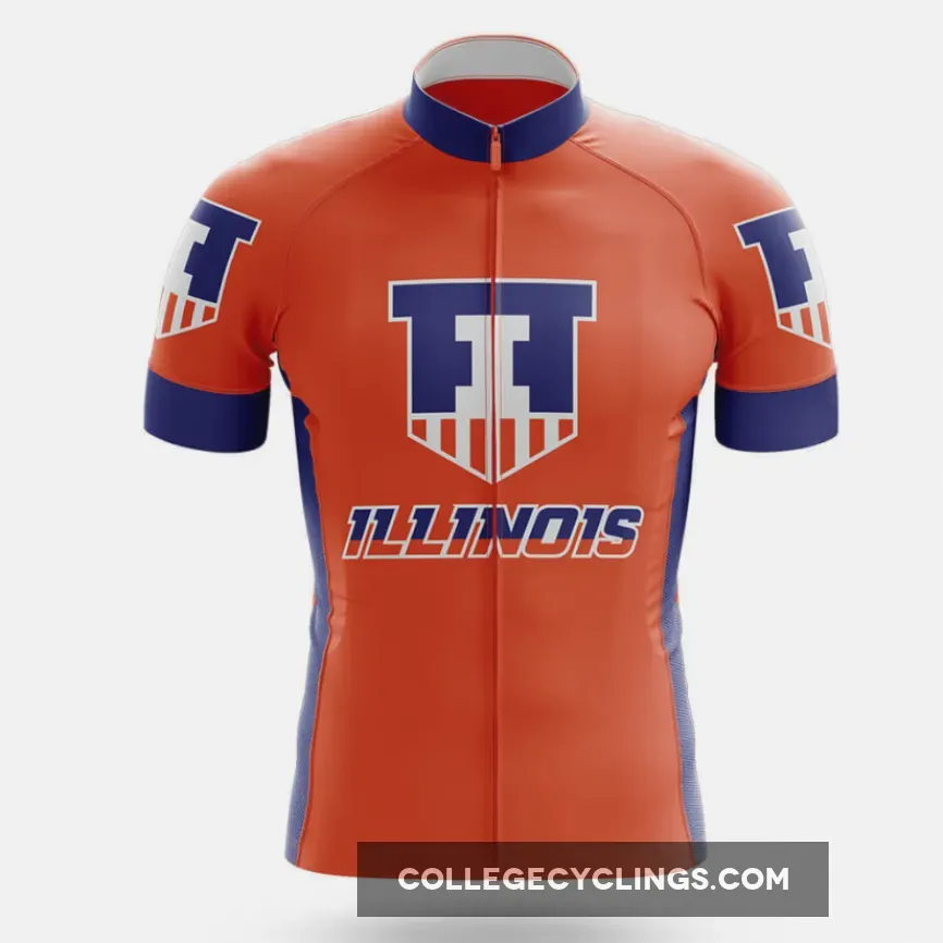 Illinois Shield Cycling Jersey Only For Sale