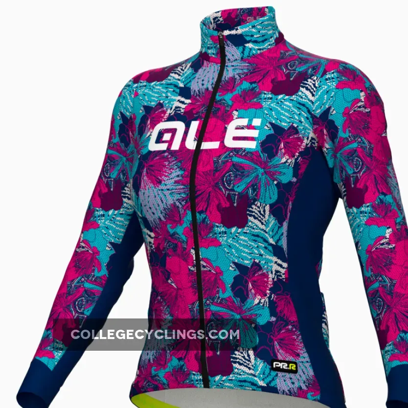 Ale PRR Amazzonia Long Sleeve Woman Jersey - Violet Restock