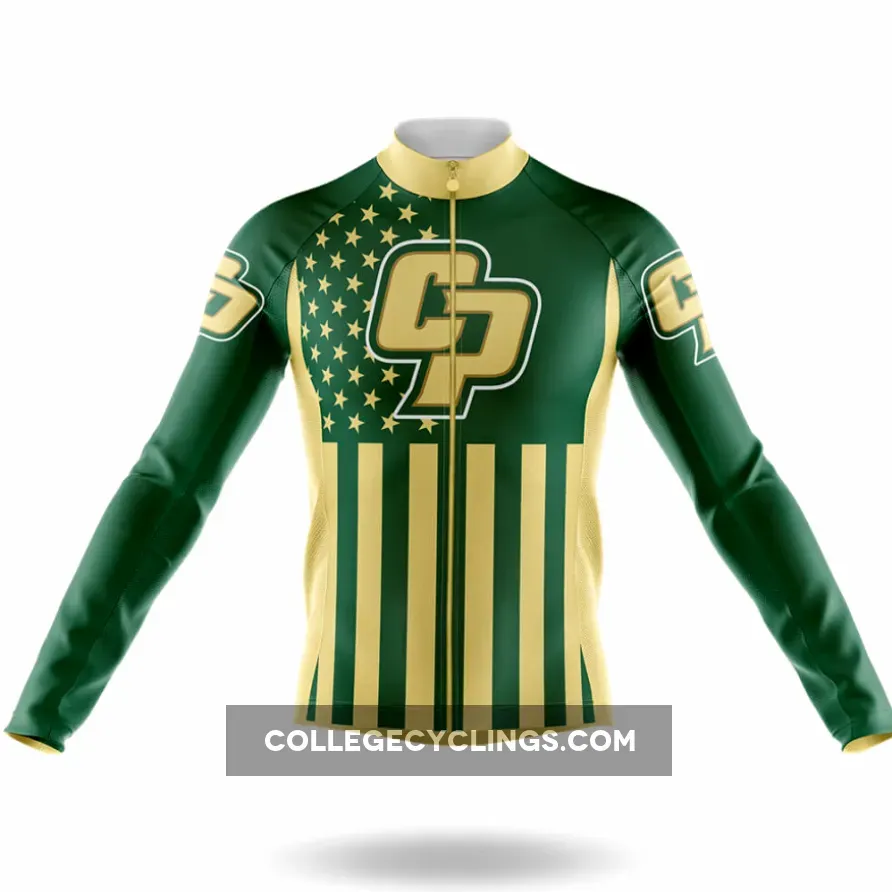 California Polytechnic State University USA Long Sleeve Cycling Jersey