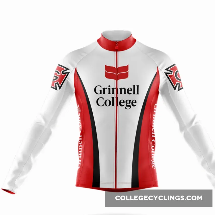 Grinnell College - Men's Cycling Kit - Long Sleeve Jersey