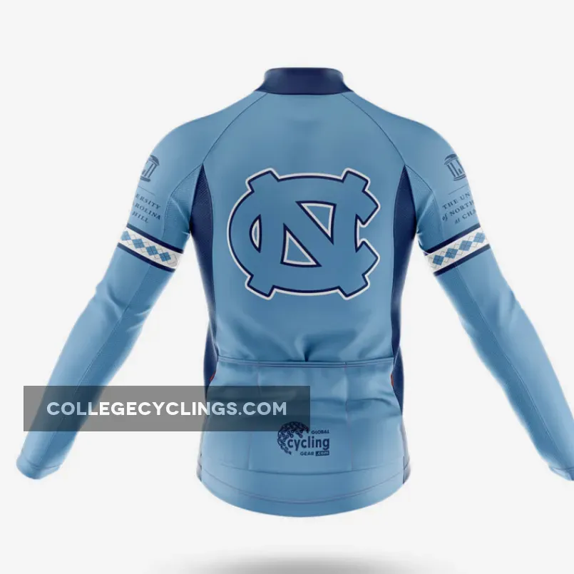 University of North Carolina Long Sleeve Cycling Jersey Ver.3 University of North Carolina Long Sleeve Cycling Jersey Ver.3
