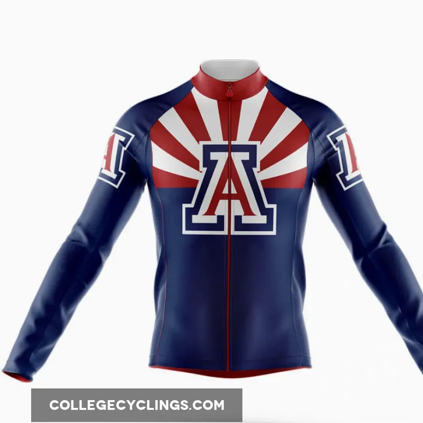 University of Arizona AZ Long Sleeve Cycling Jersey Only