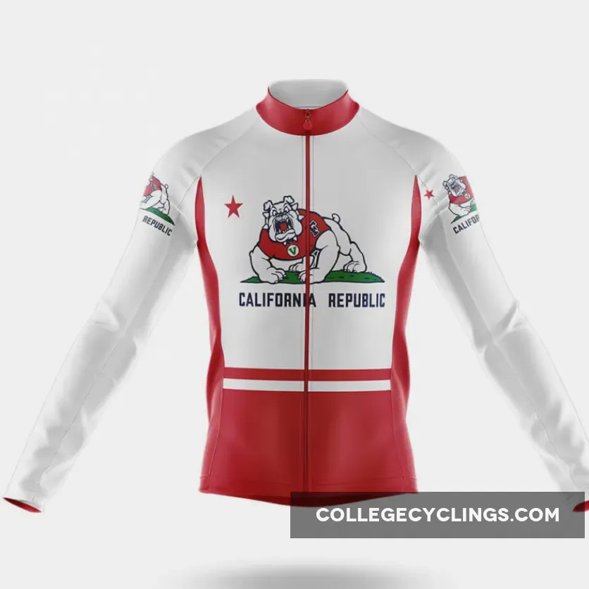 Fresno State Long Sleeve Cycling Jersey Restock