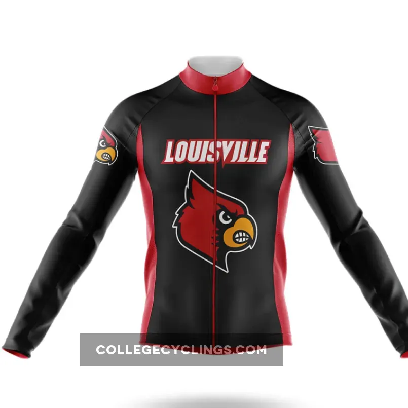 Louisville Cardinals Long Sleeve Cycling Jersey Only