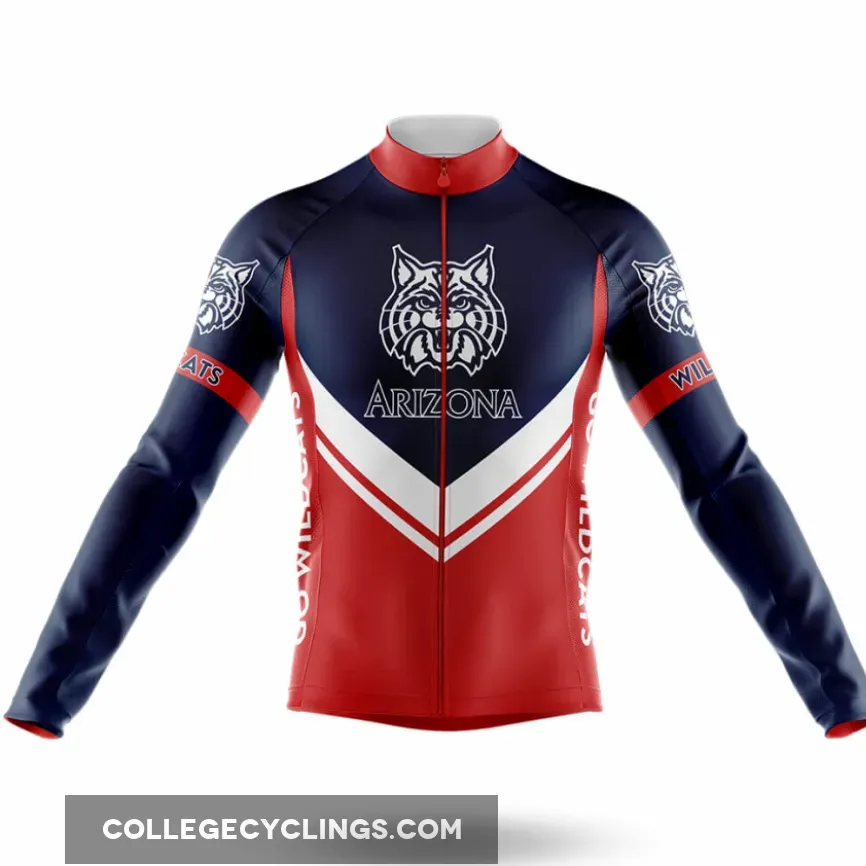 University of Arizona Long Sleeve Cycling Jersey Ver.3