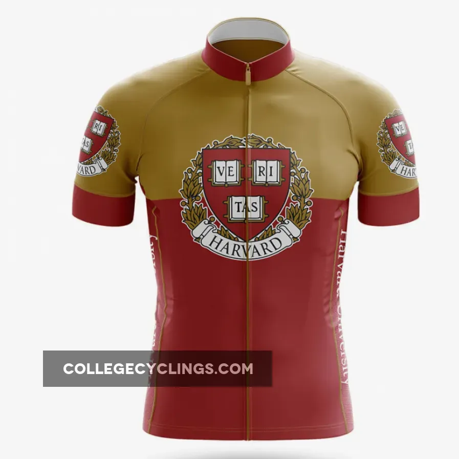 Harvard V2 - Men's Cycling / Jersey Only, Harvard Cycling Jersey