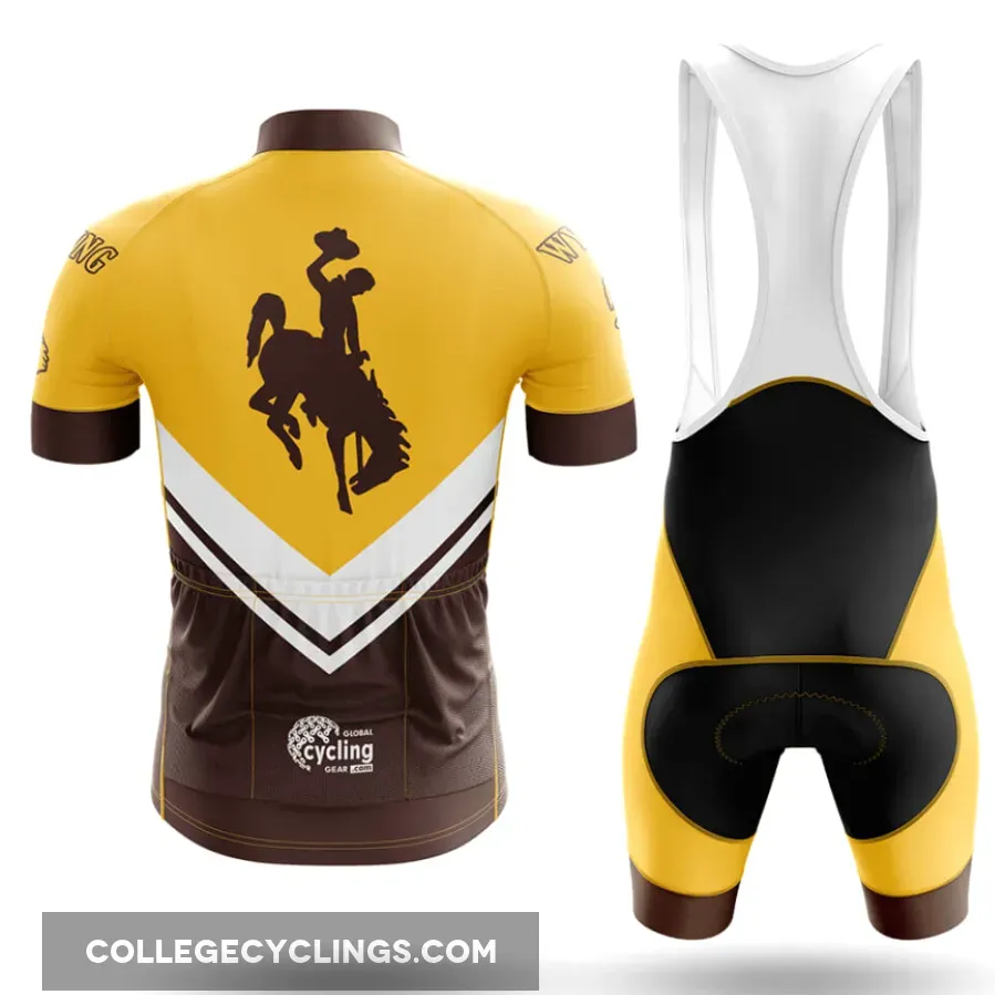 University of Wyoming Long Sleeve Cycling Jersey Ver.3 University of Wyoming Long Sleeve Cycling Jersey Ver.3