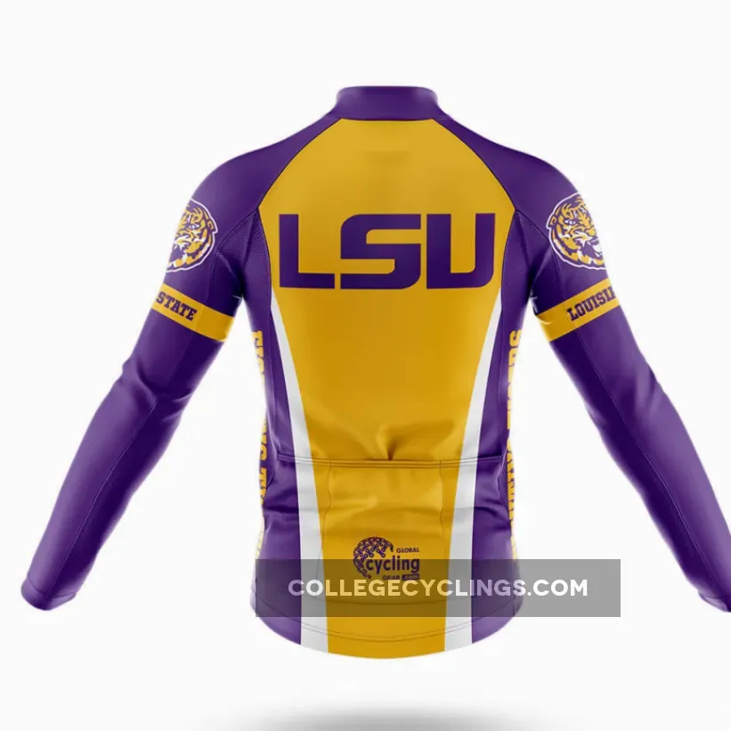 Louisiana State University - Men's Cycling / Jersey Only #Lsu Cycling Jersey