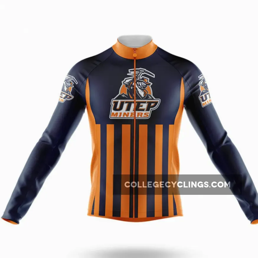 University of Texas USA Long Sleeve Cycling Jersey