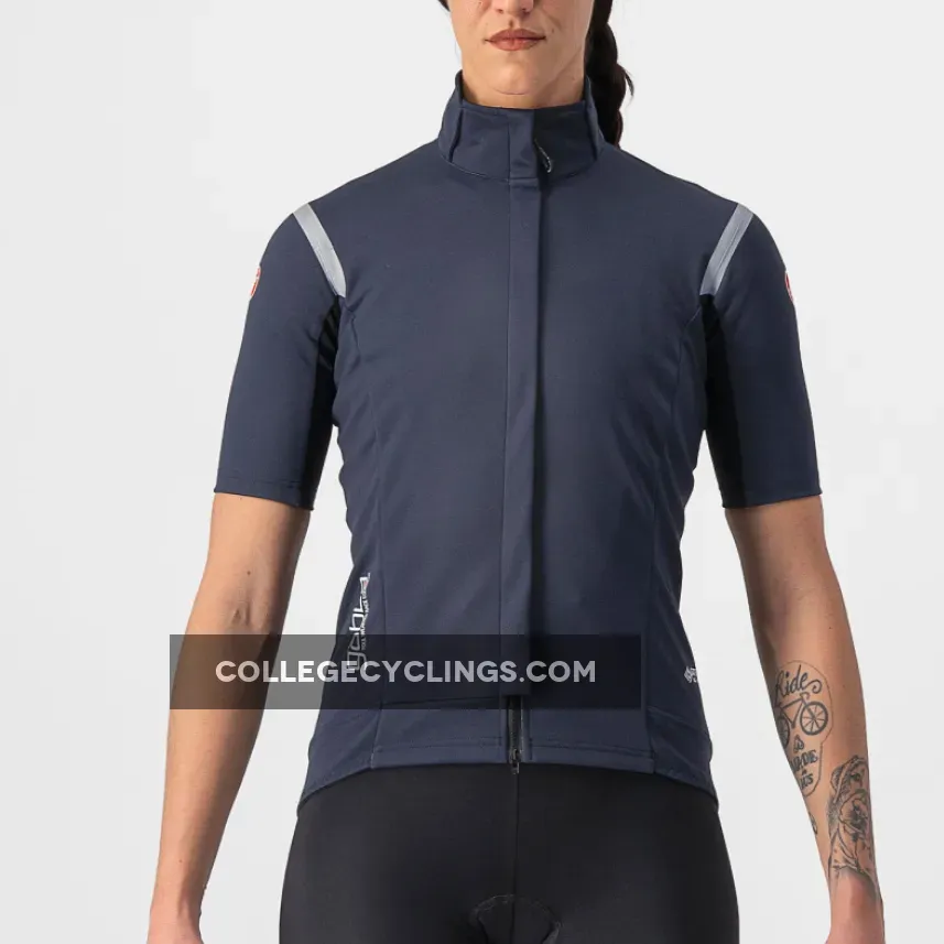 Castelli Gabba RoS 2 Women Jersey - Blue Outlet