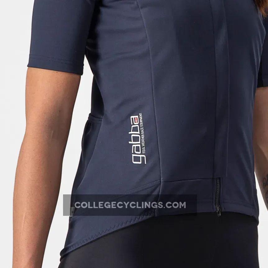 Castelli Gabba RoS 2 Women Jersey - Blue Outlet