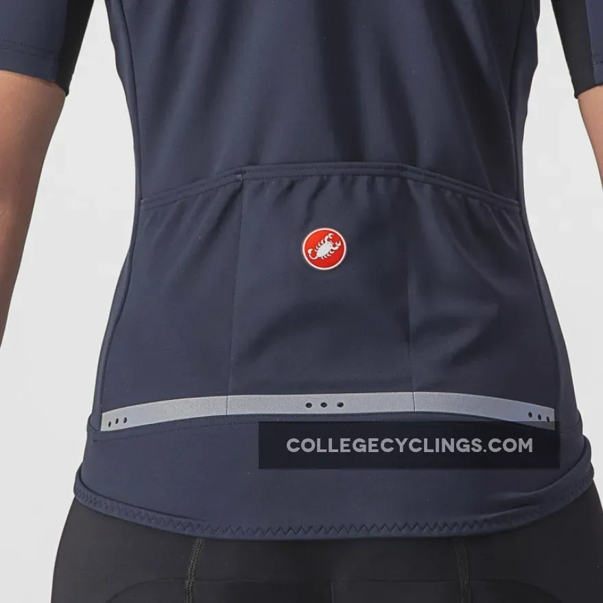 Castelli Gabba RoS 2 Women Jersey - Blue Outlet