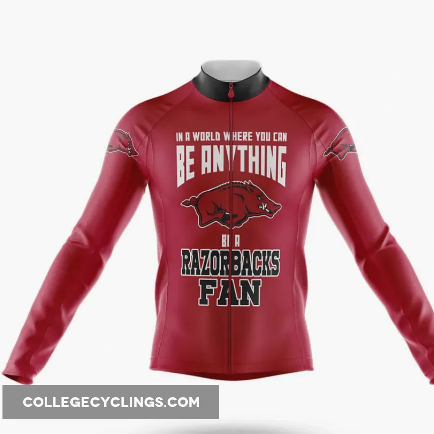 Where To Buy Razorbacks Fan Long Sleeve Cycling Jersey