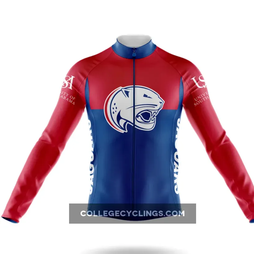 University of South Alabama Long Sleeve Cycling Jersey Ver.2