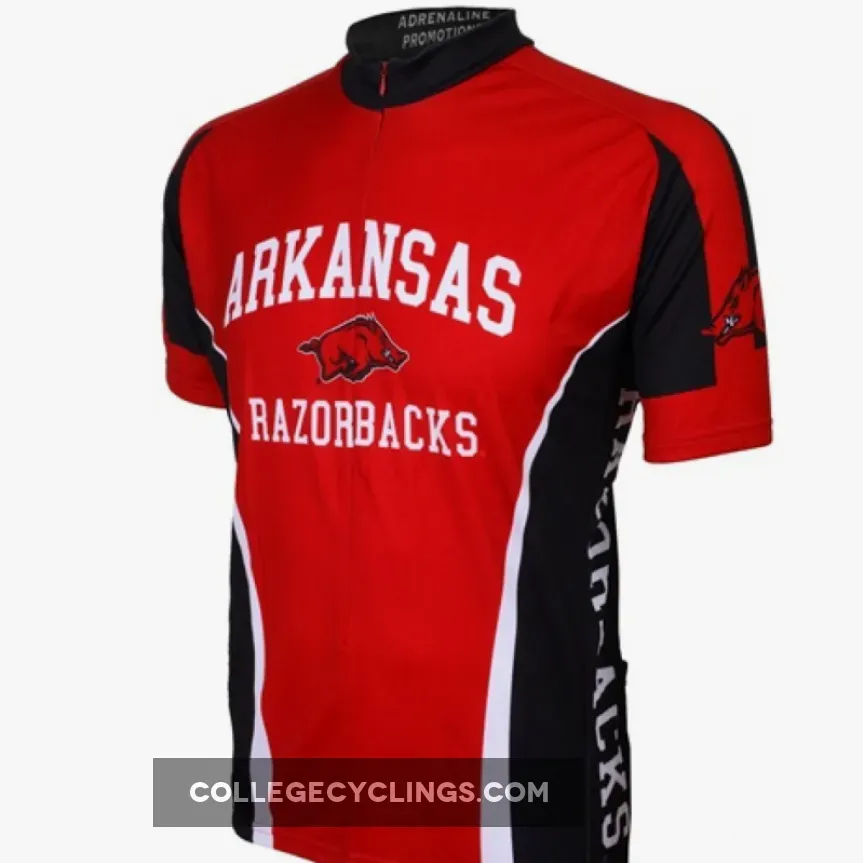 U of A UA University of Arkansas Razorbacks Cycling Jersey