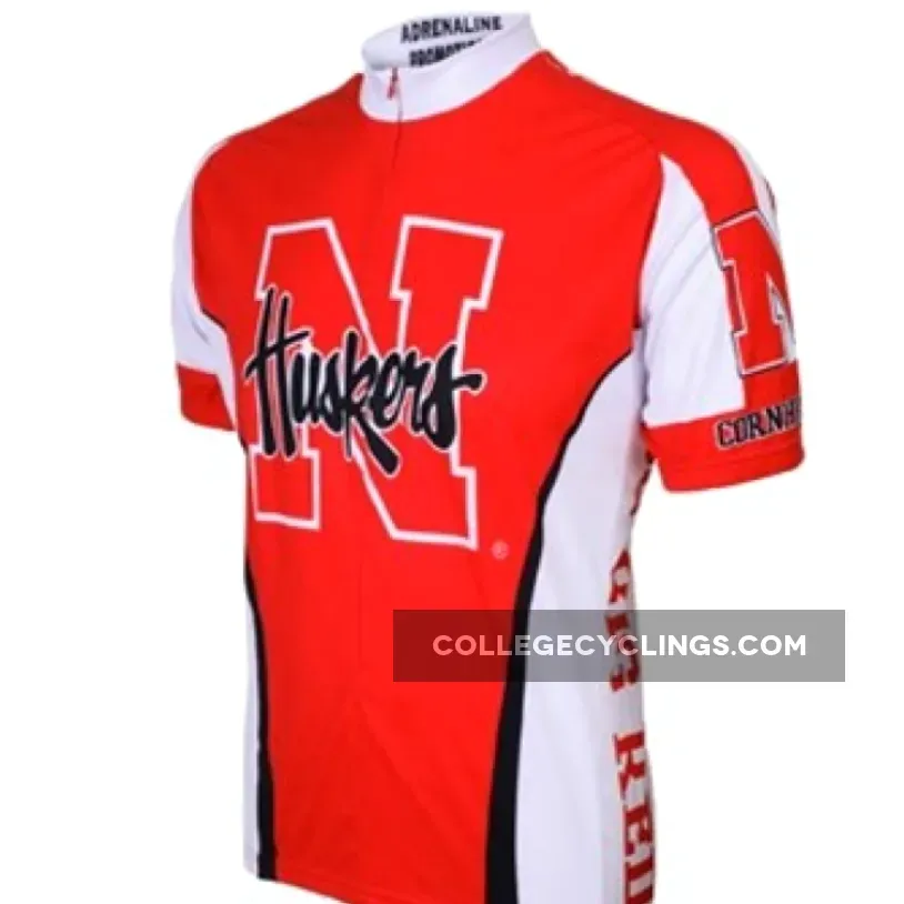UNL University of Nebraska–Lincoln Cornhuskers Cycling Short Sleeve Jersey