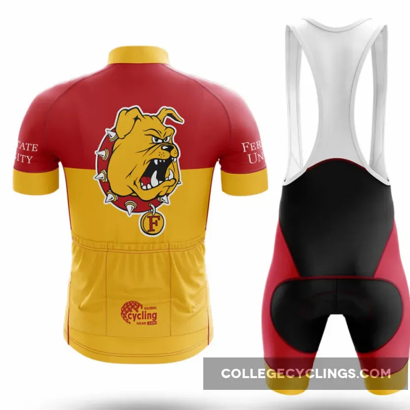 Ferris State University Long Sleeve Cycling Jersey Ver.2 Ferris State University Long Sleeve Cycling Jersey Ver.2