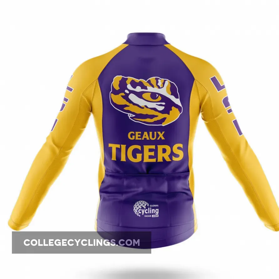 Geaux Tigers Long Sleeve Cycling Jersey Only Online Geaux Tigers Long Sleeve Cycling Jersey Only Online