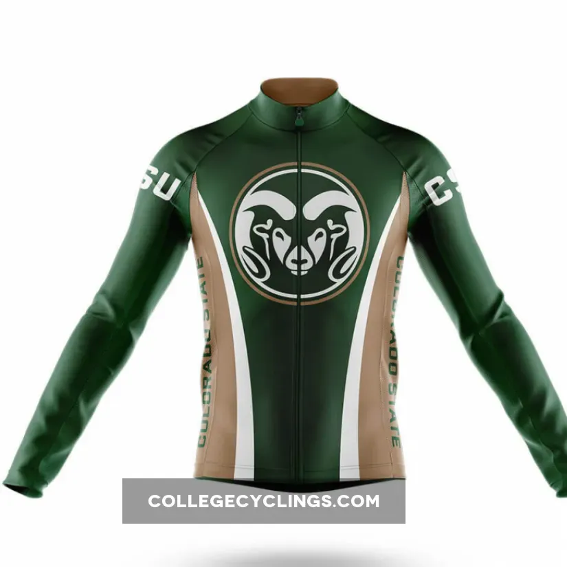 Colorado State Long Sleeve Cycling Jersey For Sale