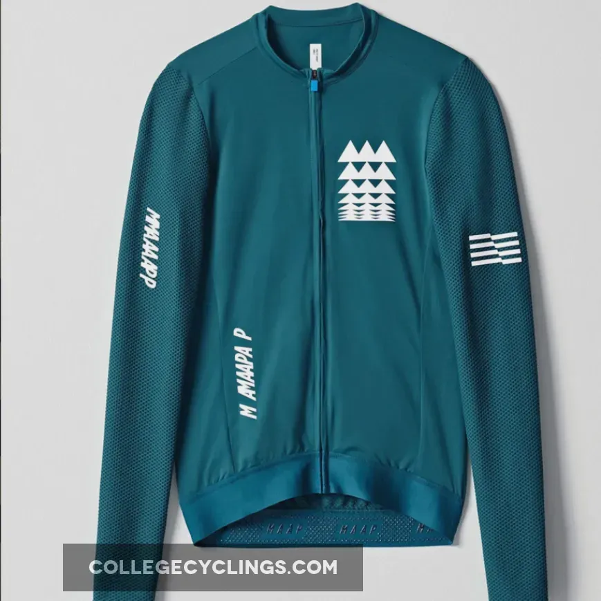 Maap Shift Pro Base long sleeves jersey - Green, Maap Long Sleeve Jersey