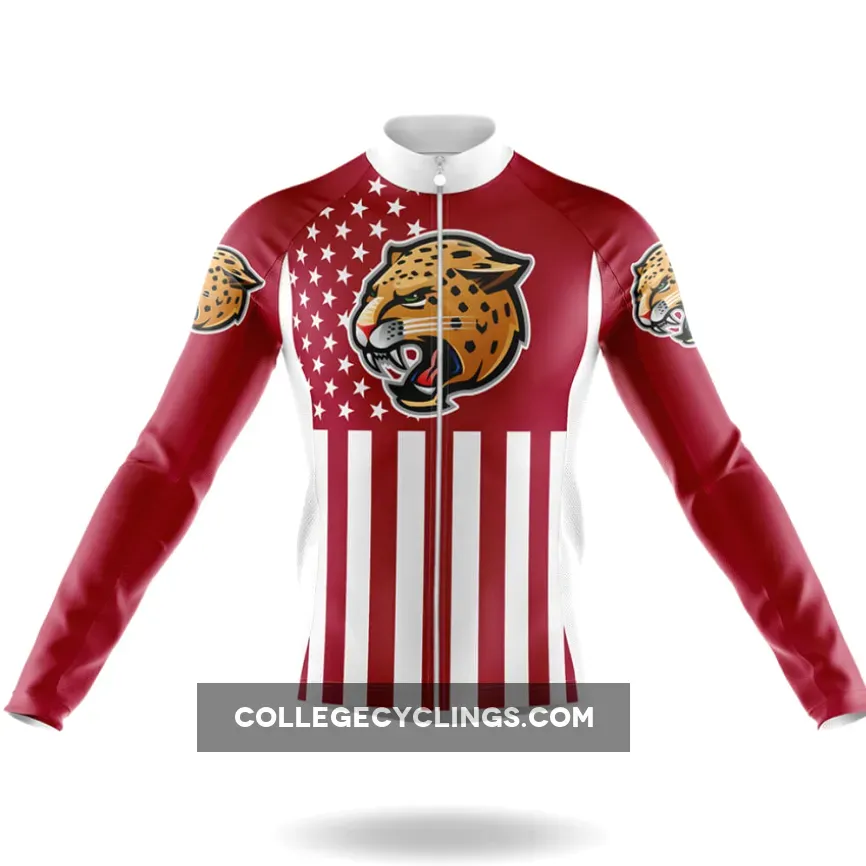 Indiana University–Purdue University Indianapolis USA Long Sleeve Cycling Jersey
