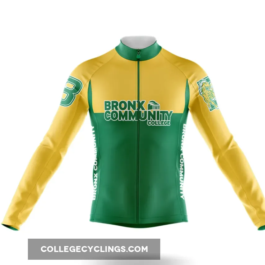 Bronx Community College V2 Long Sleeve Cycling Jersey Only