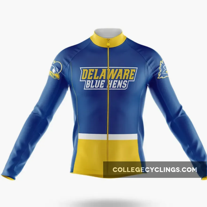 Delaware Blue Hens Cycling Kit - Long Sleeve Jersey
