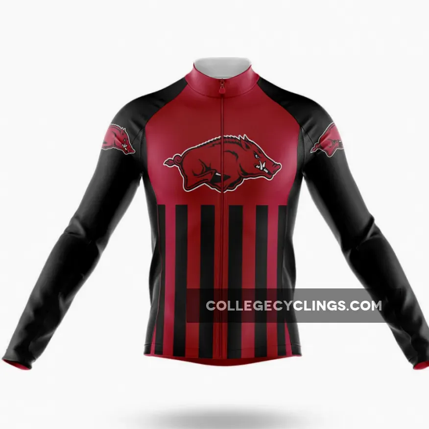 University of Arkansas USA Long Sleeve Cycling Jersey