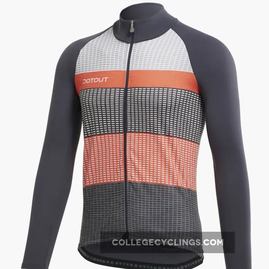 Dotout Fanatica Wool long sleeves jersey - Grey orange