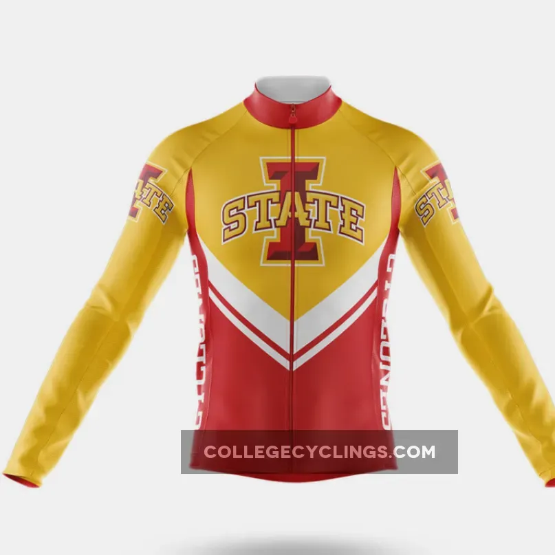 Iowa State University V3 Long Sleeve Cycling Jersey Only