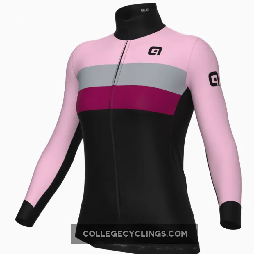 Ale Off Road Gravel Chaos long sleeve woman jersey - Pink #Frau Chaos