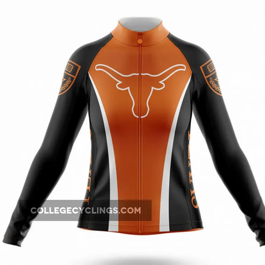 University of Texas Austin - Women's Long Sleeve Cycling Jersey
