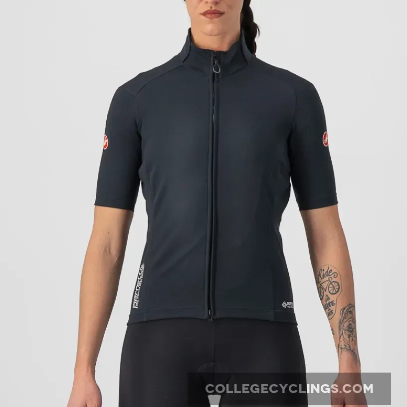 Castelli Perfetto RoS 2W Wind women jersey - Black