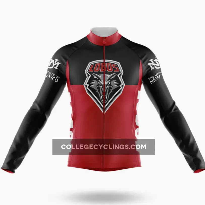 University of New Mexico Long Sleeve Cycling Jersey Ver.2 | NEW MEXICO BIKE JERSEY